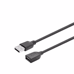 Vivolink PROUSBAAF5, 5 m, USB A, USB A, USB 2.0, 0,48 Gbit/s, Nero