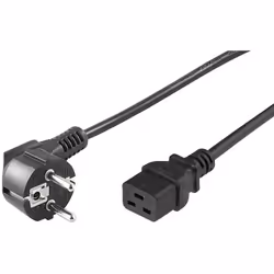 Microconnect PE0771902, 1,8 m, CEE7/7, Accoppiatore C19, H05VV-F, 250 V, 16 A