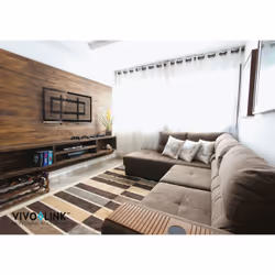 Vivolink VLMW60100 Supporto TV a parete 2,54 m (100") Nero