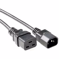 Microconnect PE0191430, 3 m, Accoppiatore C19, Accoppiatore C14, H05VV-F, 250 V, 10 A