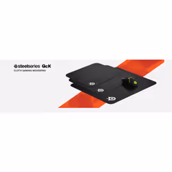 Steelseries QcK Tappetino per mouse per gioco da computer Nero - Vista aggiuntiva 4