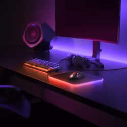 Steelseries QcK Prism Cloth Medium Tappetino per mouse per gioco da computer Nero - Vista aggiuntiva 5