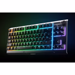 Steelseries APEX 3 TKL tastiera Gaming USB QWERTY Inglese US Nero - Vista aggiuntiva 5