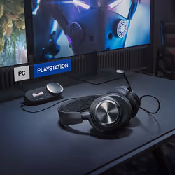Steelseries Arctis Nova Pro Auricolare Cablato A Padiglione Gaming Nero - Vista aggiuntiva 6