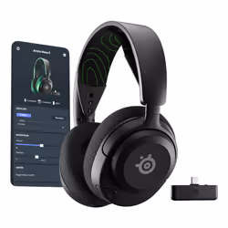 Steelseries 61676 cuffia e auricolare Wireless A Padiglione Gaming Nero - Vista aggiuntiva 4