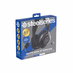 Steelseries Arctis Nova 3P Auricolare Wireless A Padiglione Musica/Giornaliera Bluetooth Nero - Vista aggiuntiva 6