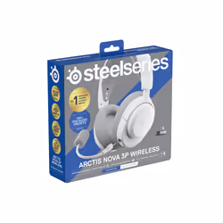 Steelseries Arctis Nova 3P Auricolare Wireless A Padiglione Musica/Giornaliera Bluetooth Bianco - Vista aggiuntiva 6