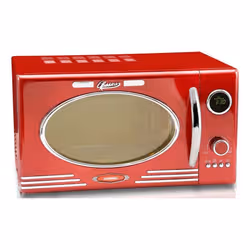 Melissa 16330129 forno a microonde Cromo, Rosso Microonde con grill Superficie piana 23 L 800 W - Vista aggiuntiva 2