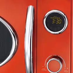 Melissa 16330129 forno a microonde Cromo, Rosso Microonde con grill Superficie piana 23 L 800 W - Vista aggiuntiva 3