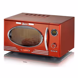 Melissa 16330129 forno a microonde Cromo, Rosso Microonde con grill Superficie piana 23 L 800 W - Vista aggiuntiva 6