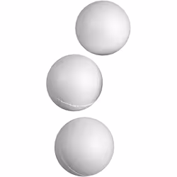 Creativ Company 543041, Bianco, Polistirolo, 50 pz