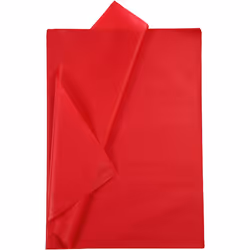 Creativ Company 20863, Rosso, Carta, Monocromatico, 500 mm, 700 mm, 14 g