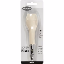 Creativ Company 11421 perforatore e accessori Metallico, Crema