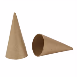 Creativ Company 265481, Ornamento pigna natalizia, Cartoncino, Naturale, 10 pz, 5 cm