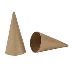 Creativ Company 265481 decorazione natalizia Ornamento pigna natalizia Cartoncino Naturale 10 pz