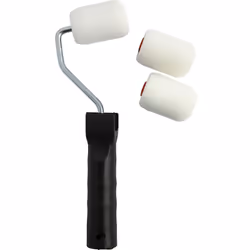 Creativ Company 10474, Rullo per verniciare, Nero, Schiuma, 50 mm