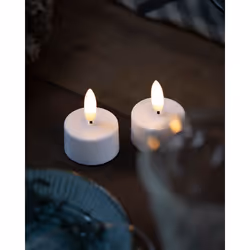 Sirius Home Sille, Figura luminosa decorativa, Bianco, LED, Batteria, 22 mm, 4 cm