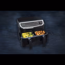 GASTRONOMA 18290003 friggitrice Doppia 9 L Indipendente 2400 W Friggitrice a basso contenuto di grassi Nero, Acciaio inox - Vista aggiuntiva 5