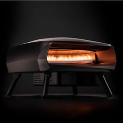 Etna fermo forno pizza nero + Carrello porta forno in omaggio - Witt