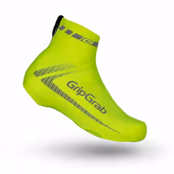 GripGrab RaceAero Hi Vis, Nero, Lime, Monocromatico, One Size, Adatto alla corsa, Allacciatura a zip, Lavatrice