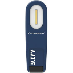 Scangrip - Lampada portatile a batteria work lite s 25-250 Lumen lite
