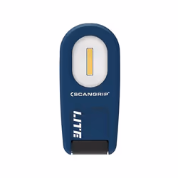 Lampada a mano a batteria WORK LITE • Luce da lavoro tascabile • Magnete per il fissaggio a superfici metalliche • Clip per i ...