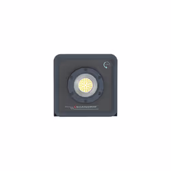 Faro portatile a LED NOVA R forLIFE, portatile, con batteria ricaricabile, luminosità dimmabile, stazione di carica USB, supp ...