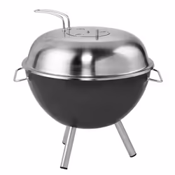 Dancook 1300, Barbecue, Carbone (combustibile), Kettle, Griglia, Nero, Argento, Rotondo