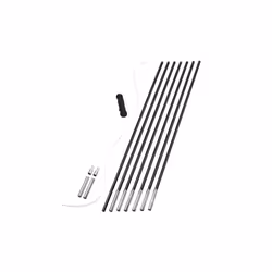 Easy Camp Pole DIY Set, Asta, Fibra di vetro, Nero, 85 mm, 440 g, 13 pz