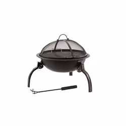 Outwell 650291, A legna, Nero, Caldaie, Acciaio, Rotondo, 1 Fornello(i), Griglia