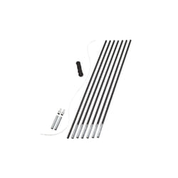 Easy Camp 680189 accessorio per tenda Asta Vetroresina Nero 13 pz