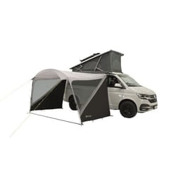 Outwell Touring Shelter Poliestere Nero, Grigio Fisso Tenda da sole da facciata