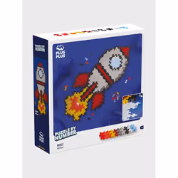 Plus-Plus Rocket Puzzle a blocchi 500 pz Spazio