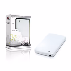 Conceptronic 2,5" Harddisk Box Mini White - Vista aggiuntiva 4