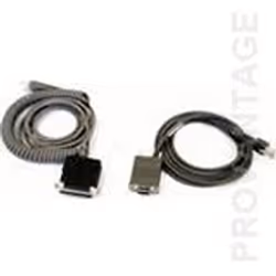 Datalogic CAB-362 RS-232 Coiled 9-Pin Fem., 9 pin "D", RS-232, Femmina/Femmina, 2 m