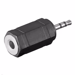Microconnect AUDASM, 2.5mm, 3.5mm, Nero