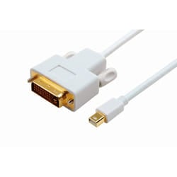 Microconnect MDPDVI1 cavo e adattatore video 1 m Mini DisplayPort DVI-D Bianco