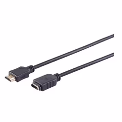 Microconnect HDM19191FV1.4, 1 m, HDMI tipo A (Standard), HDMI tipo A (Standard), 3840 x 2160 Pixel, Compatibilità 3D, Nero