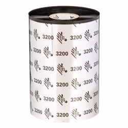 Zebra 3200 Wax/Resin, 74 m, 5,6 cm, Nero, 1,2 cm, UL/cUL