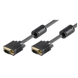 Microconnect MONGG2FB cavo VGA 2 m VGA (D-Sub) Nero