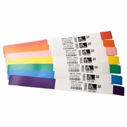 Zebra Z-Band Splash, Verde, Etichetta per stampante autoadesiva, Termica diretta, 1" x 10", 350 pz