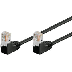 Microconnect UTP50025BAA cavo di rete Nero 0,25 m Cat5e U/UTP (UTP)