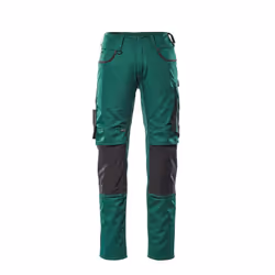 MASCOT 13079-230-0309, Pantaloni, Qualsiasi tipo, Verde, Nero, Cotone, Poliestere, 205 g/m², 50%