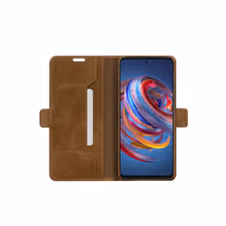 dbramante1928 CS52GT001244 custodia per cellulare 16,5 cm (6.5") Custodia a libro Marrone chiaro - Vista aggiuntiva 2