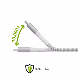 dbramante1928 CB25CCGR7120 cavo USB USB 2.0 2,5 m USB C 0,48 Gbit/s Bianco - Vista aggiuntiva 3