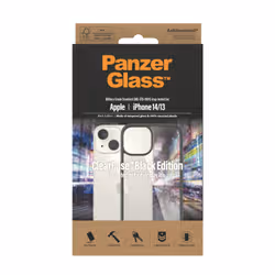 PanzerGlass ® ClearCase Transparent iPhone 14 | 13 custodia per cellulare 15,5 cm (6.1") Cover Trasparente - Vista aggiuntiva 3