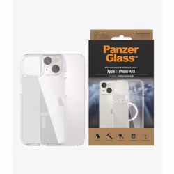 PanzerGlass HardCase MagSafe Transparent custodia per cellulare 6.1" Cover Trasparente