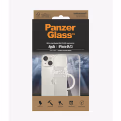 PanzerGlass HardCase MagSafe Transparent custodia per cellulare 6.1" Cover Trasparente