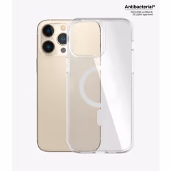 PanzerGlass HardCase MagSafe Transparent, Cover, Apple, iPhone 14 Pro Max, 17 cm (6.7"), Trasparente