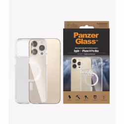 PanzerGlass HardCase MagSafe Transparent custodia per cellulare 6.7" Cover Trasparente